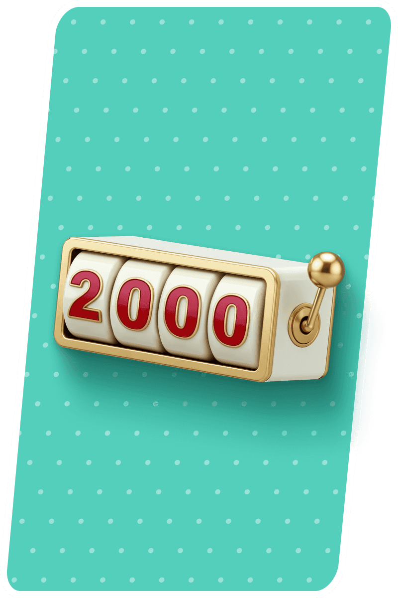 Make 2000 spins