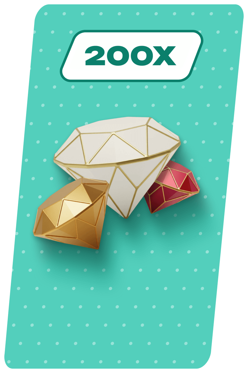Win 200 times in casino