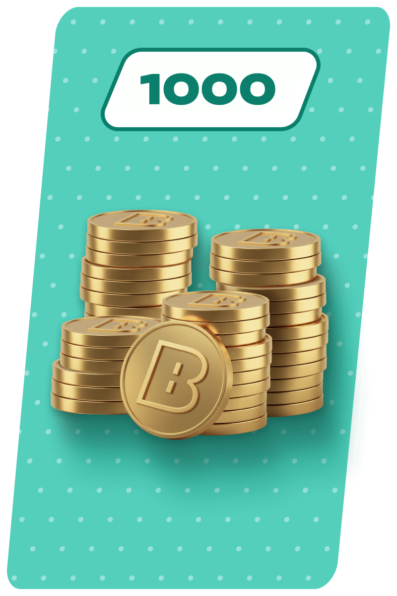 Accumulate 1000 coins