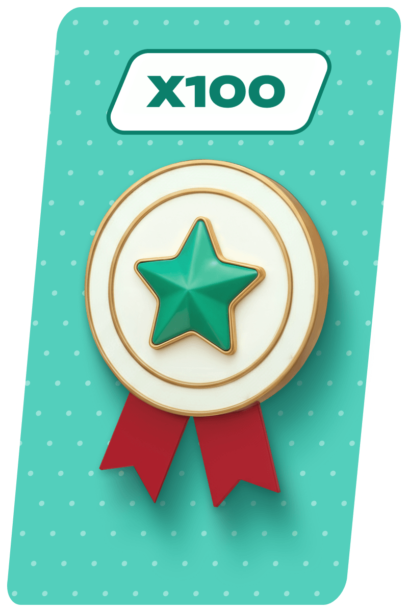Win with x100 multiplier