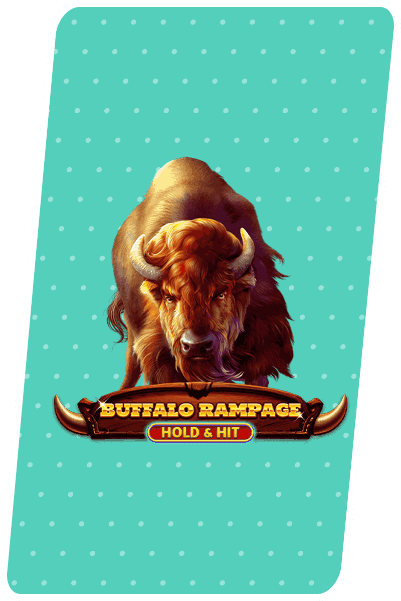Play buffalo rampage - hold & hit