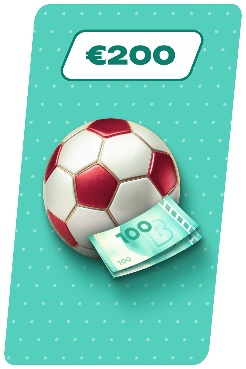 Platziere eine 2 200&nbsp;€  Wette auf Sport